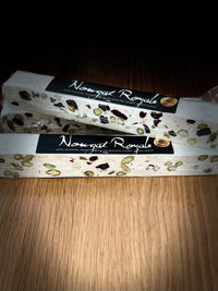 White Chocolate with Cranberry & Pistachio Nougat